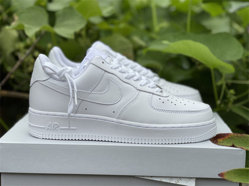 nike AF1_ Air Force low_ pure white_ the goods number 315122 111. full code shipment 36--45-9feca3ff